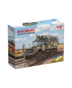 ICM modelis ZIL-131 with driver 1/35