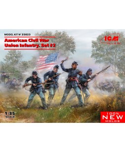 ICM American Civil War Union Infantry 1/35