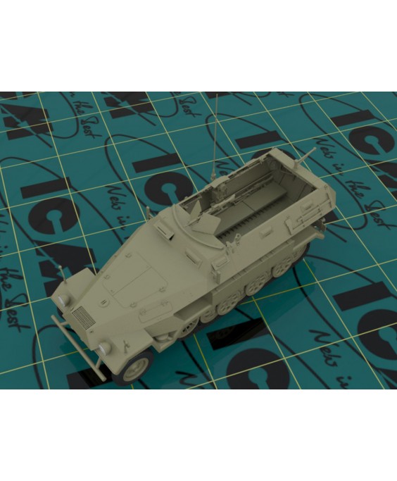 ICM modelis Sd.Kfz.251/1 Ausf.A WWII German Armoured Personnel Carrier 1/35