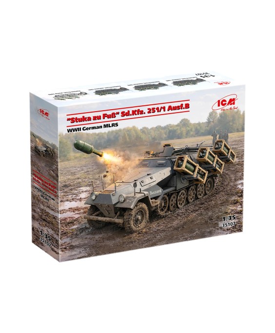 ICM “Stuka zu Fuß” Sd.Kfz. 251/1 Ausf.B 1/35