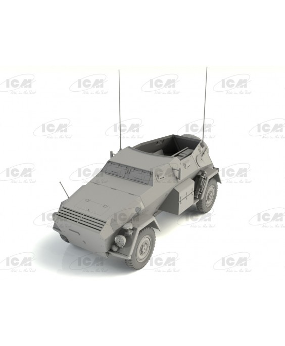 ICM modelis Sd.Kfz. 247 Ausf.B, German Command Armoured Vehicle 1/35