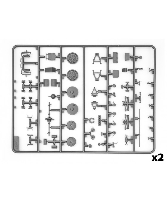 ICM modelis Sd.Kfz. 247 Ausf.B, German Command Armoured Vehicle 1/35