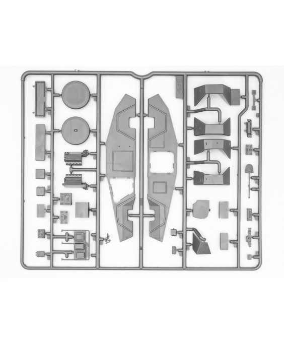 ICM modelis Sd.Kfz. 247 Ausf.B, German Command Armoured Vehicle 1/35