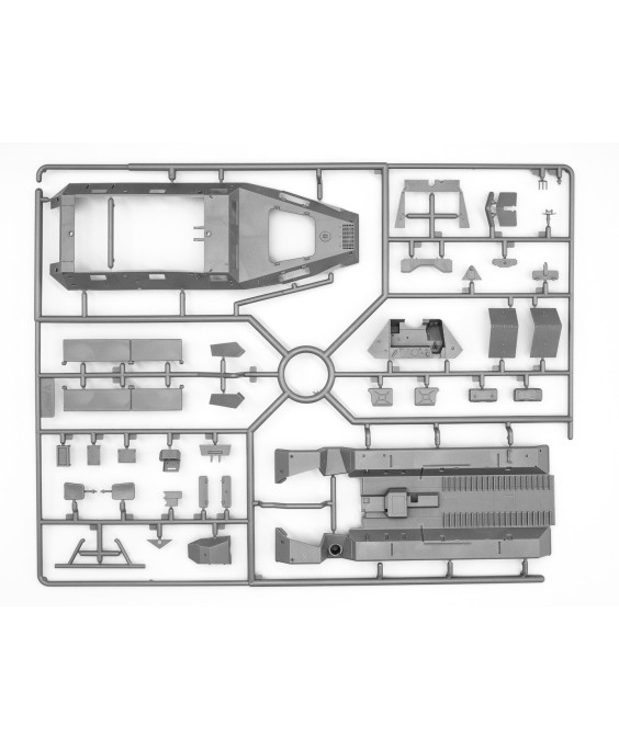 ICM modelis Krankenpanzerwagen Sd.Kfz.251/8 Ausf.A WWII German Ambulance with Military Medical Personnel 1/35