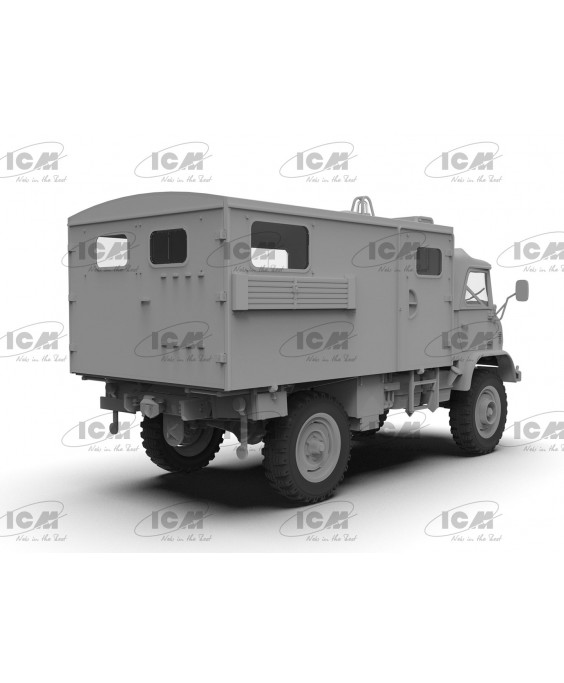 ICM modelis Unimog S 404 Krankenwagen 1/35
