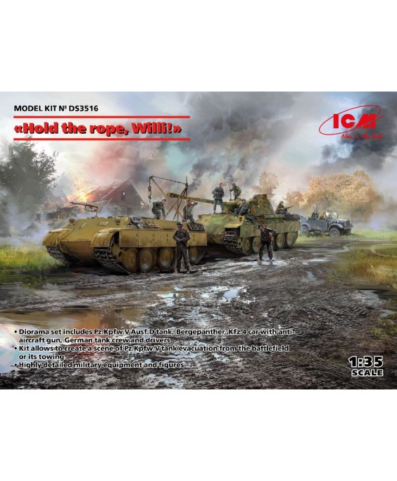 ICM modelis ‘Hold the rope, Willie!’ 1/35