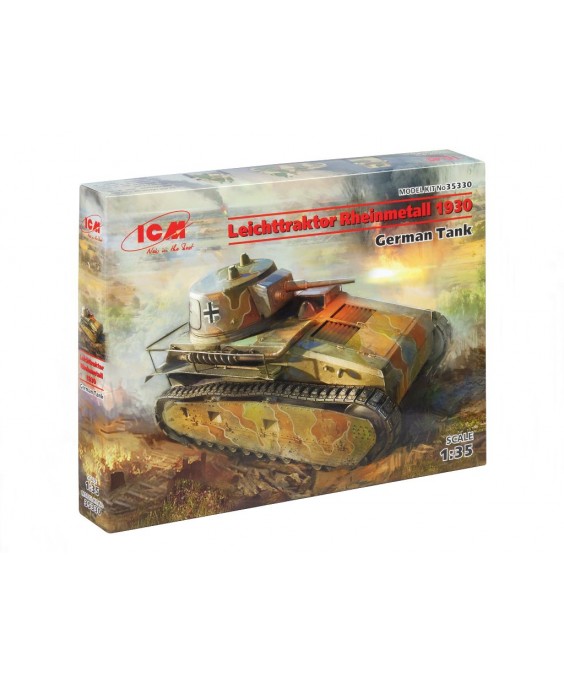 ICM modelis Leichttraktor Rheinmetall 1930 German Tank 1/35