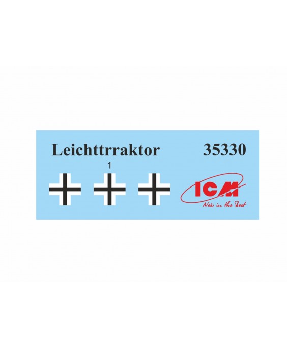 ICM modelis Leichttraktor Rheinmetall 1930 German Tank 1/35