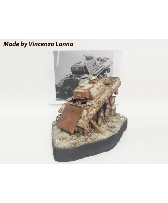 ICM modelis Pz.Kpfw.V Panther Ausf.D, WWII German Tank 1/35                  