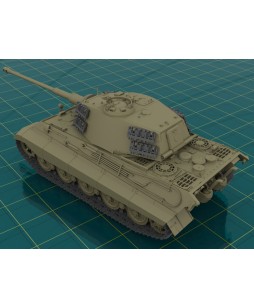 ICM modelis Pz.Kpfw.VI Ausf.B King Tiger with Henschel Turret (late production), WWII German Heavy Tank  1/35