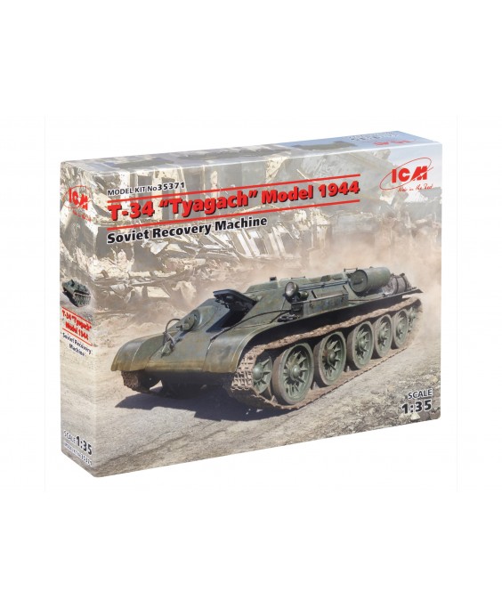 ICM modelis T-34 Tyagach Model 1944, Soviet Recovery Machine 1/35