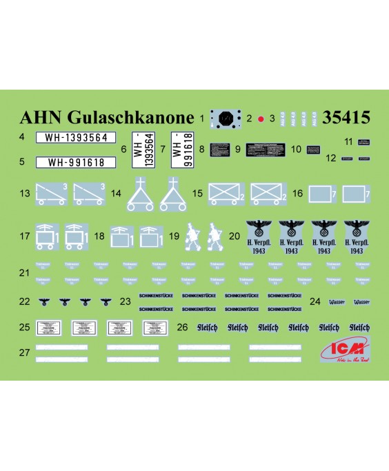 ICM modelis AHN Gulaschkanone 1/35
