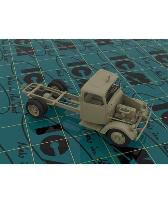 ICM modelis Typ L3000S, WWII German Truck 1/35