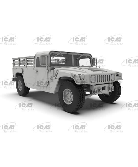 ICM modelis Cargo Carrier Humvee M1097A2 1/35