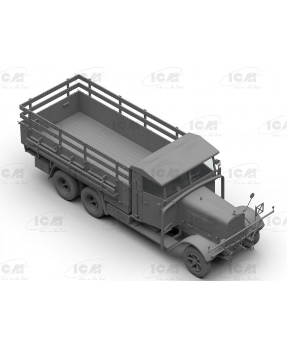 ICM modelis Henschel 33 D1, WWII German Army Truck 1/35 ICM modelis Henschel 33 D1, WWII German Army Truck 1/35