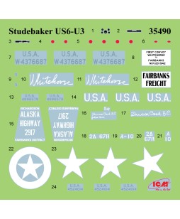 ICM modelis Studebaker US6-U3 1/35