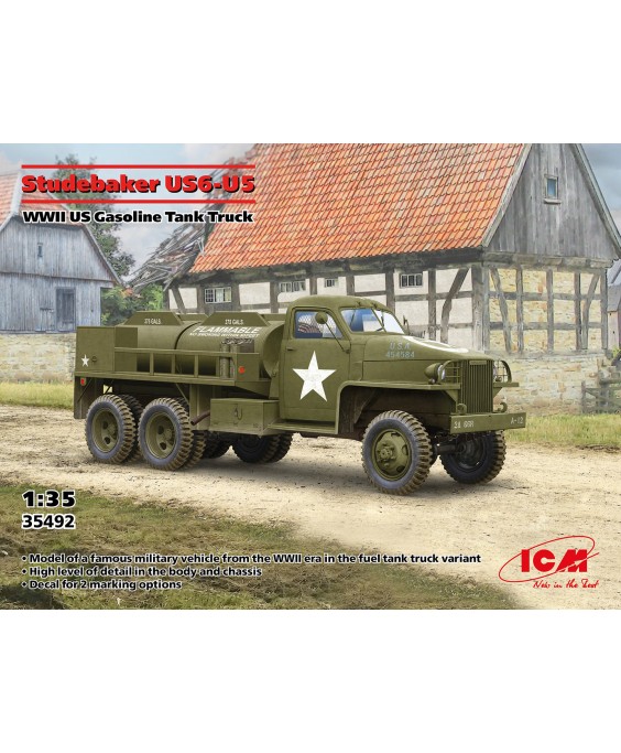 ICM modelis Studebaker US6-U5 1/35