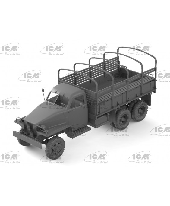 ICM modelis Studebaker US6, WWII Army Truck 1/35