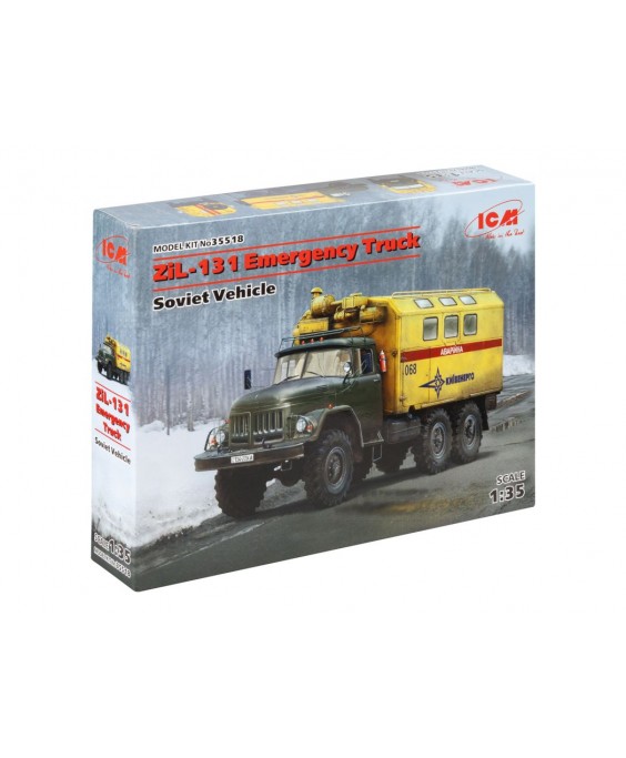 ICM modelis ZiL-131 Emergency Truck, Soviet Vehicle 1/35