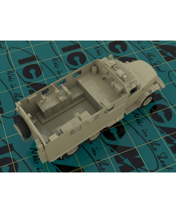ICM modelis ZiL-131 MTO-AT, Soviet Recovery Truck 1/35
