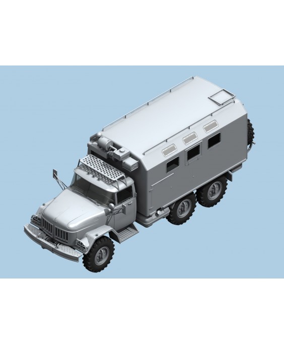 ICM modelis ZiL-131 KShM with Soviet Drivers 1/35