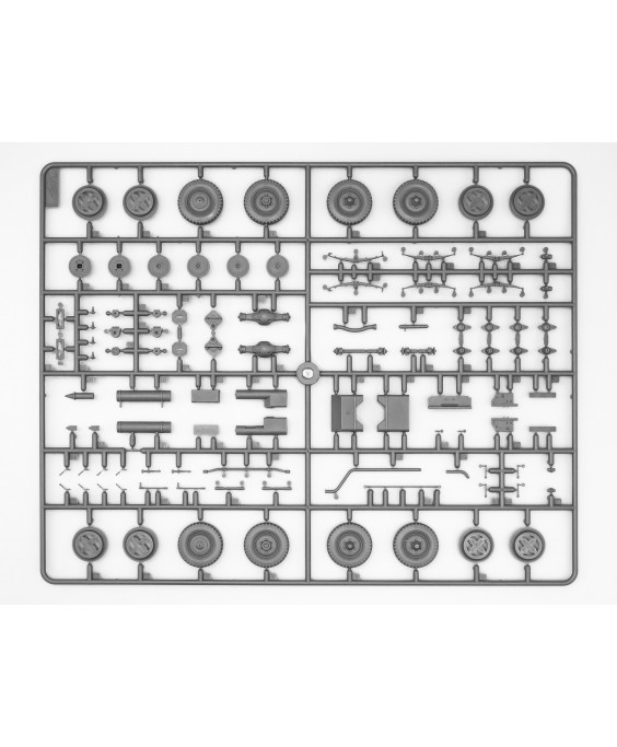 ICM modelis Type G4 Partisanenwagen German WWII vehicle with machine gun 1/35