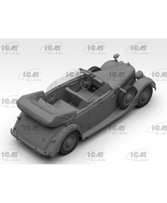 ICM modelis Typ 320 (W142) Cabriolet 1/35