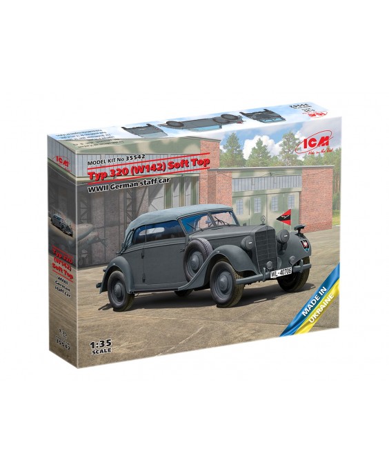ICM modelis Typ 320 (W142) Soft Top 1/35