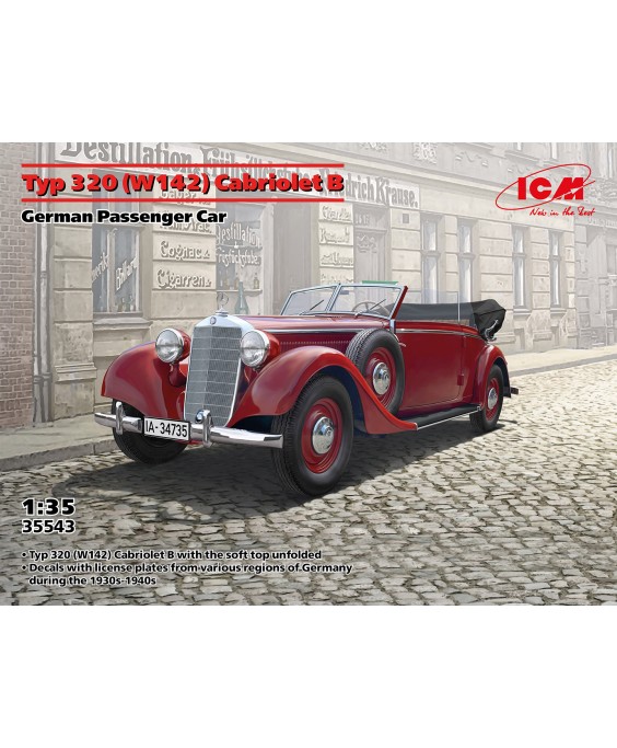 ICM Typ 320 (W142) Cabriolet B 1/35