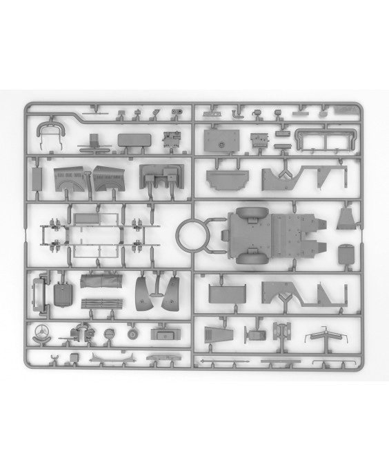 ICM modelis le.gl.Einheitz-Pkw Kfz.2, WWII German Light Radio Communication Car 1/35 ICM modelis le.gl.Einheitz-Pkw Kfz.2, WWII German Light Radio Communication Car 1/35
