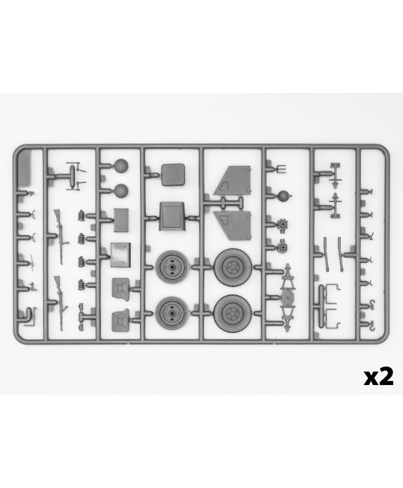 ICM modelis le.gl.Einheitz-Pkw Kfz.4, WWII German Light Anti-Aircraft Vehicle 1/35