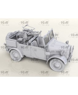 ICM modelis le.gl.Einheitz-Pkw Kfz.4, WWII German Light Anti-Aircraft Vehicle 1/35