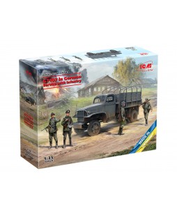 ICM modelis G7107 in German Service with infantry 1/35