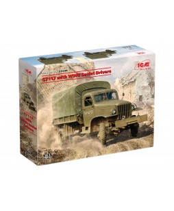 ICM modelis G7117 with WWII Soviet Drivers 1/35