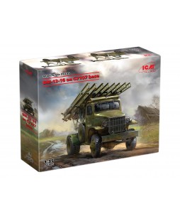ICM modelis BM-13-16 on G7107 base 1/35