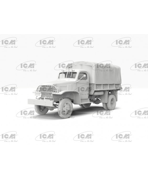 ICM modelis G7107, US Cargo Truck 1/35