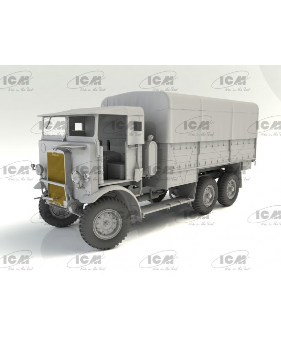 ICM modelis Leyland Retriever General Service, WWII British Truck 1/35