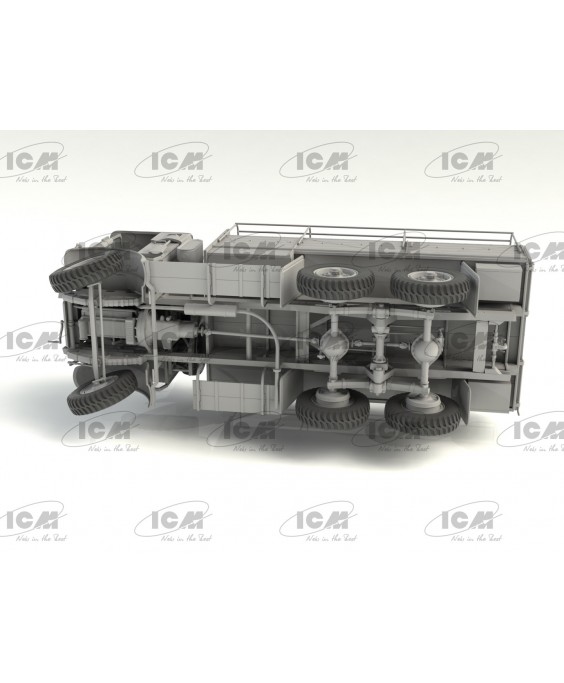ICM modelis Leyland Retriever General Service, WWII British Truck 1/35