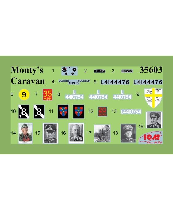 ICM Monty’s office caravan 1/35