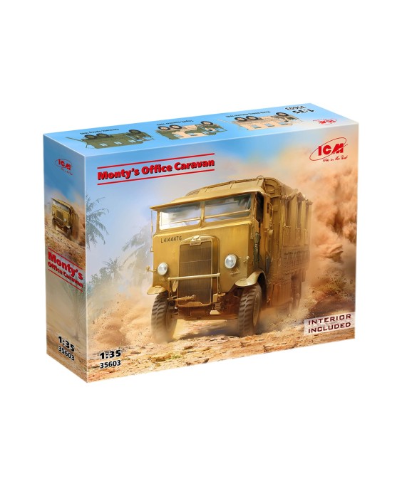 ICM Monty’s office caravan 1/35