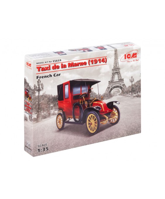 ICM modelis Taxi de la Marne (1914), French Car 1/35