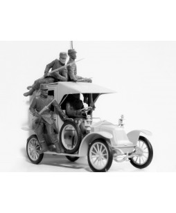 ICM modelis Battle of the Marne (1914), Taxi car with French Infantry 1/35