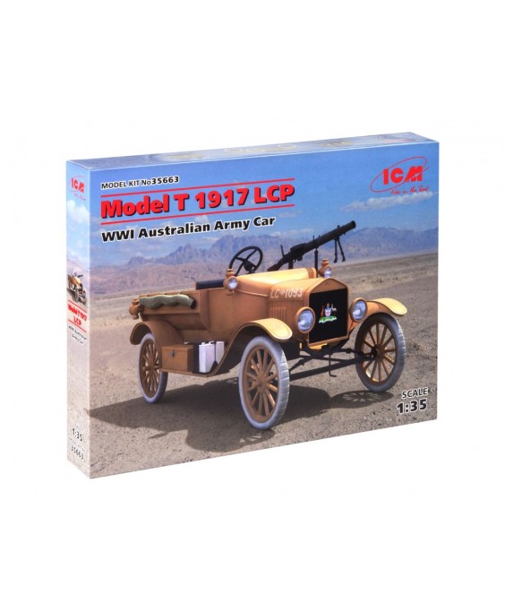 ICM modelis T 1917 LCP, WWI Australian Army Car 1/35