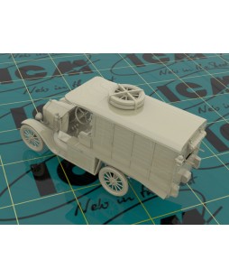 ICM modelis T 1917 Ambulance (early), WWI AAFS Car 1/35
