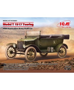 ICM modelis T 1917 Touring, WWI Australian Army Staff Car 1/35