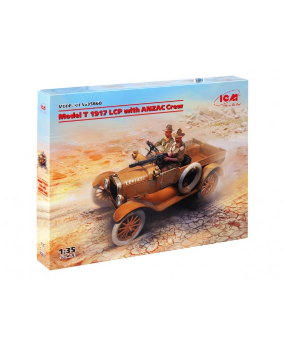 ICM modelis T 1917 LCP with ANZAC Crew 1/35