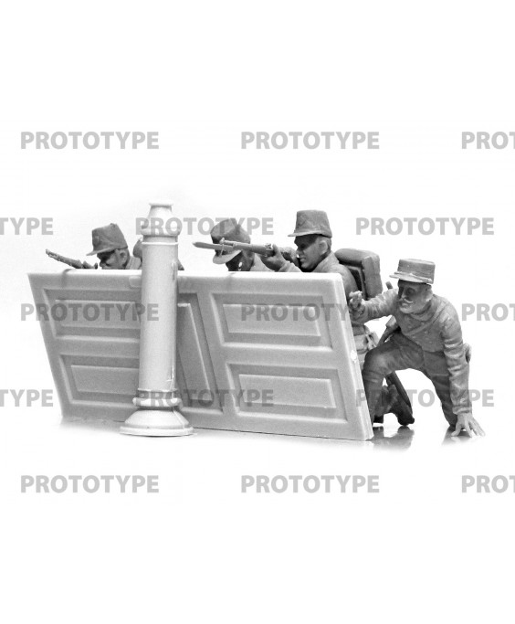 ICM modelis WWI Belgian Infantry 1/35 ICM modelis WWI Belgian Infantry 1/35