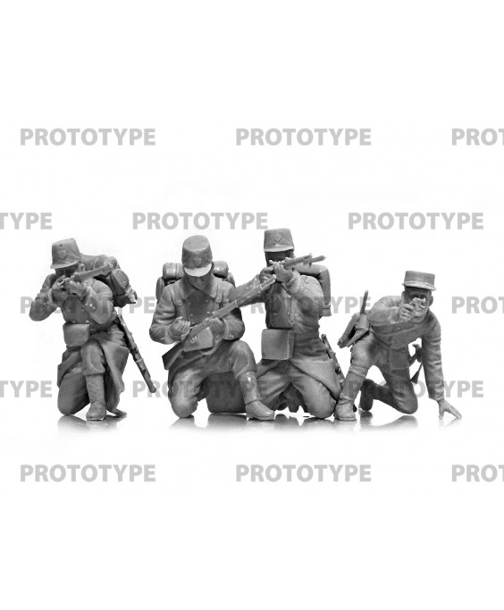 ICM modelis WWI Belgian Infantry 1/35 ICM modelis WWI Belgian Infantry 1/35