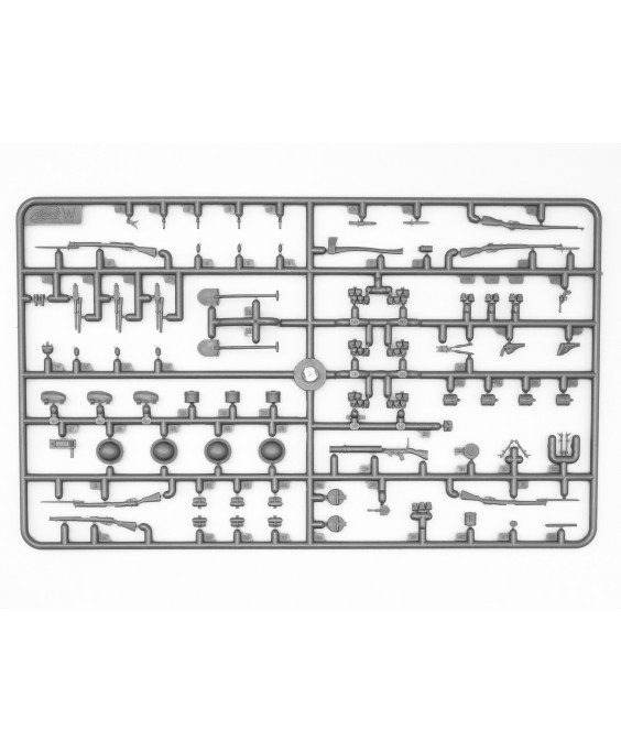 ICM modelis WWI British Vickers MG Crew (Vickers MG & 2 figures) 1/35