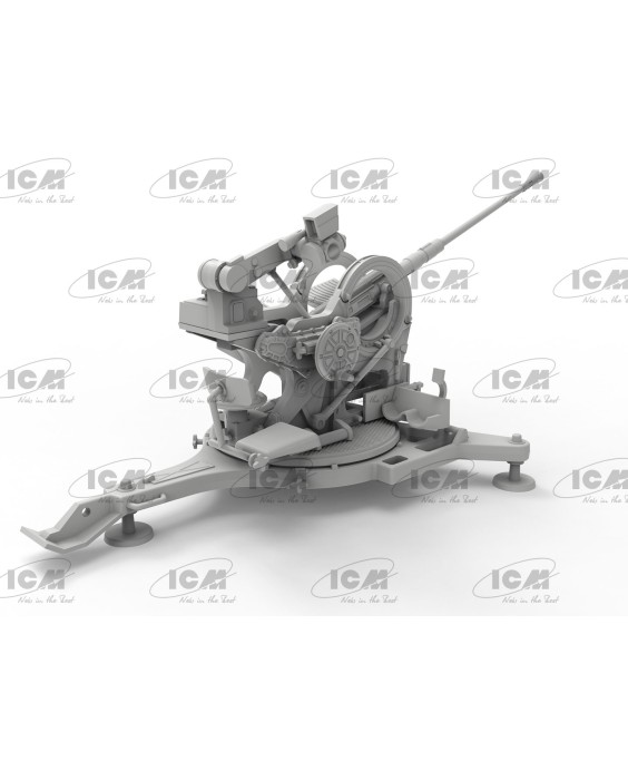 ICM Flak 38 WWII German AA Gun 1/35